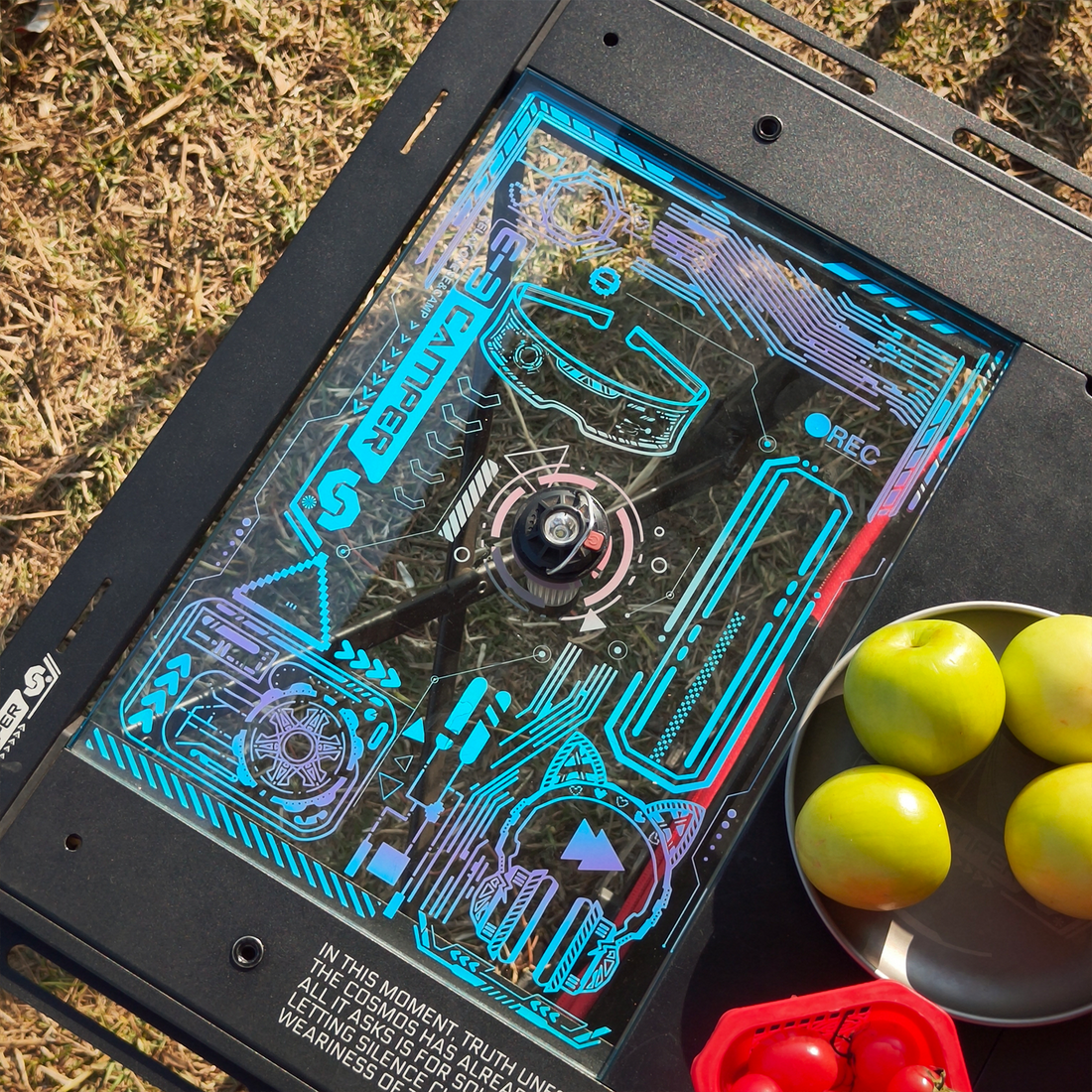 1-Module Glass Light Panel with GZ Light