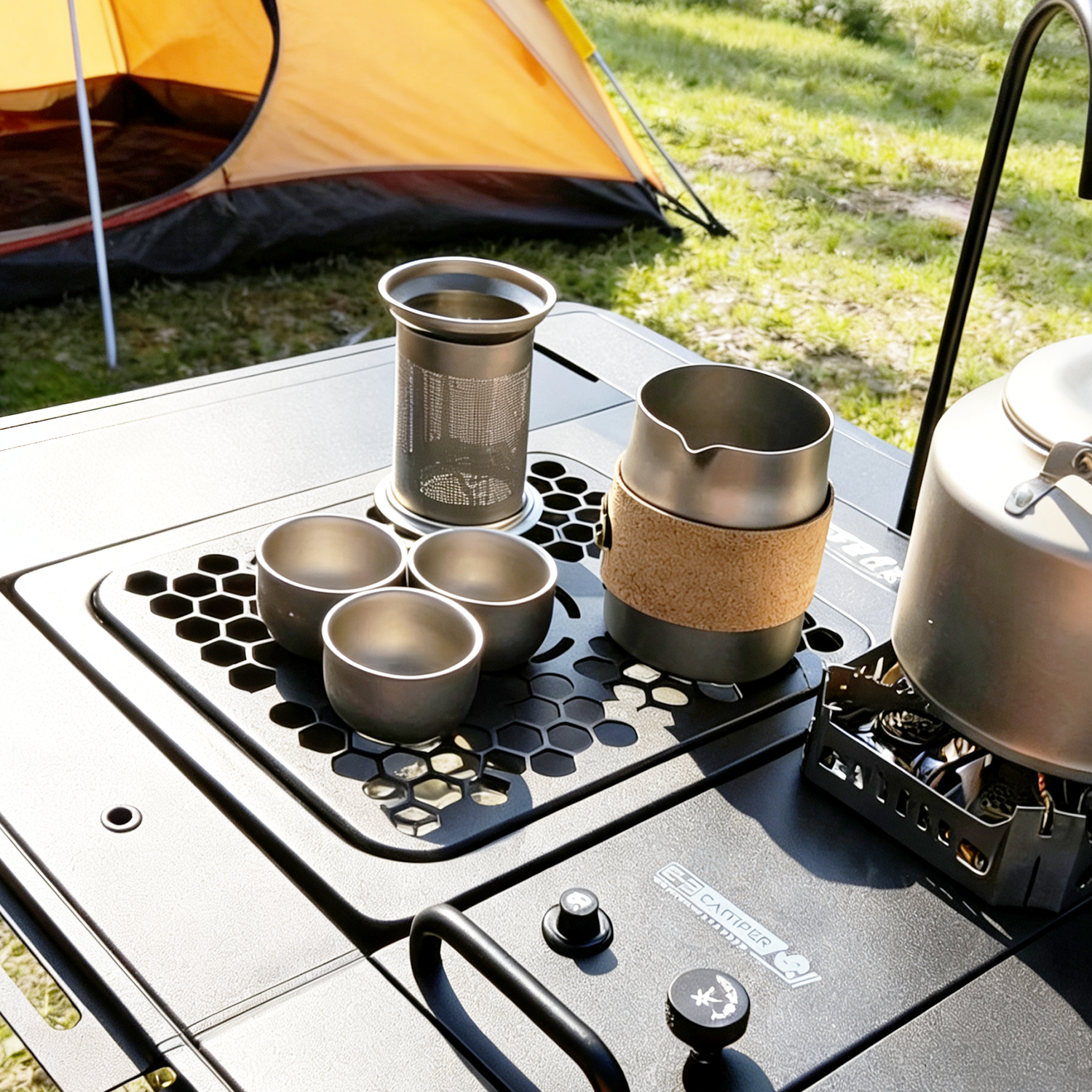 1-Module Water Dispenser with Tea Tray