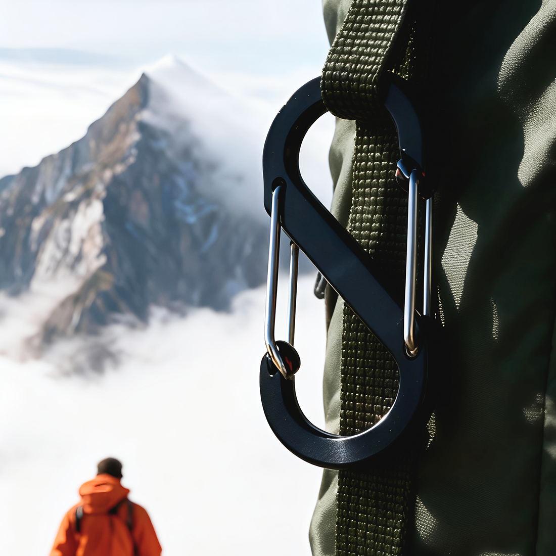 S-shaped carabiner-large size