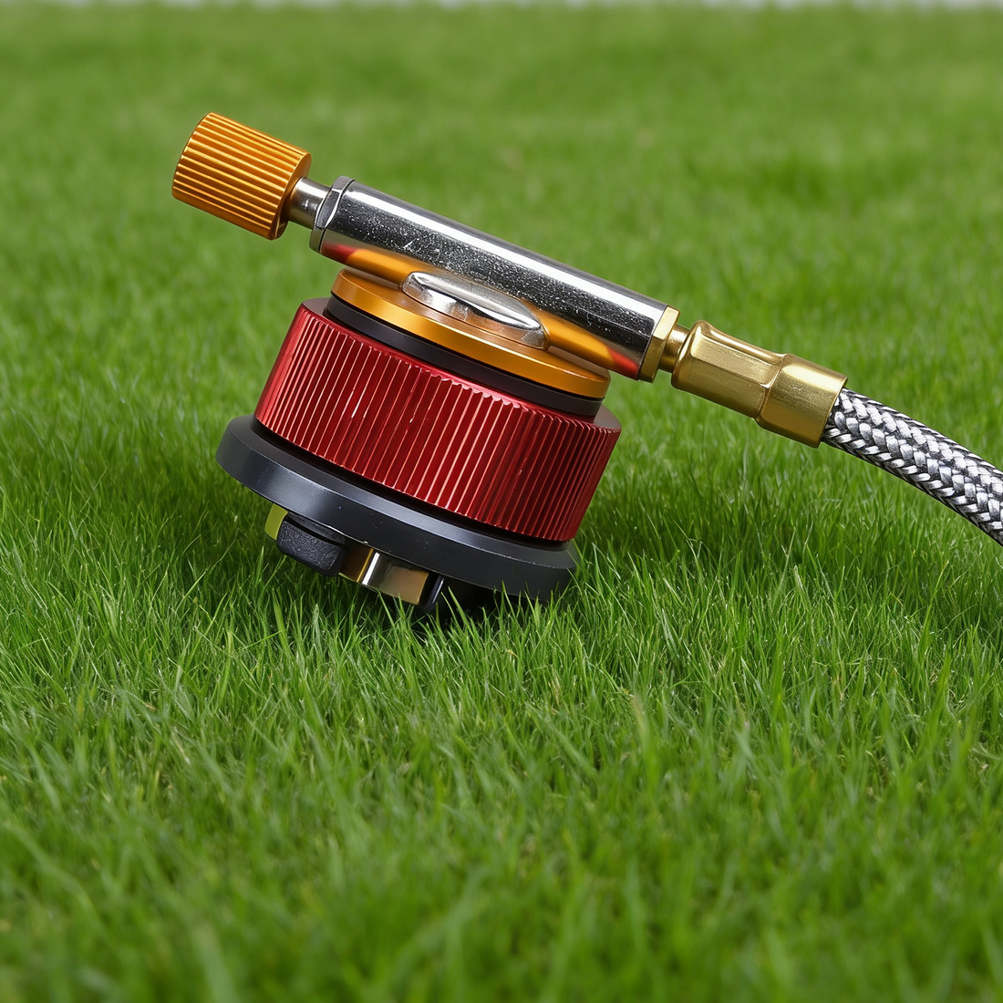 Gas tank round adapter