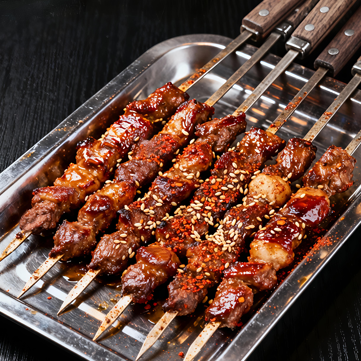 Flat BBQ Skewers