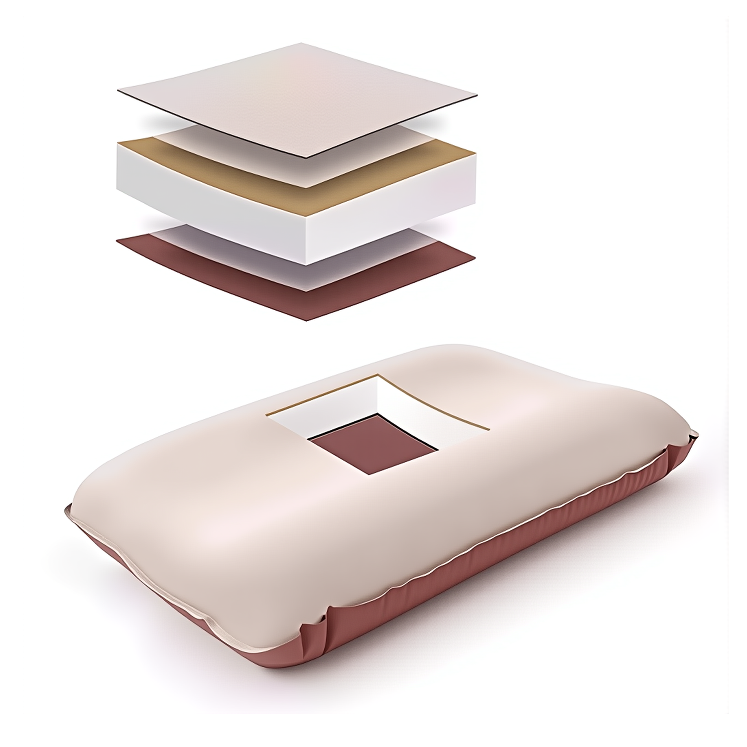 Self-Inflating Pillow